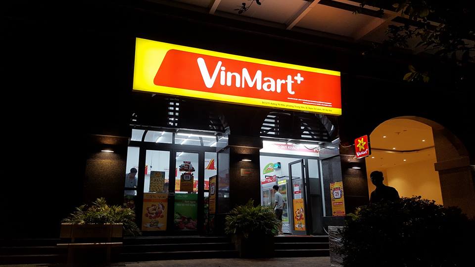 biển hộp đèn 3M cho Vinmart