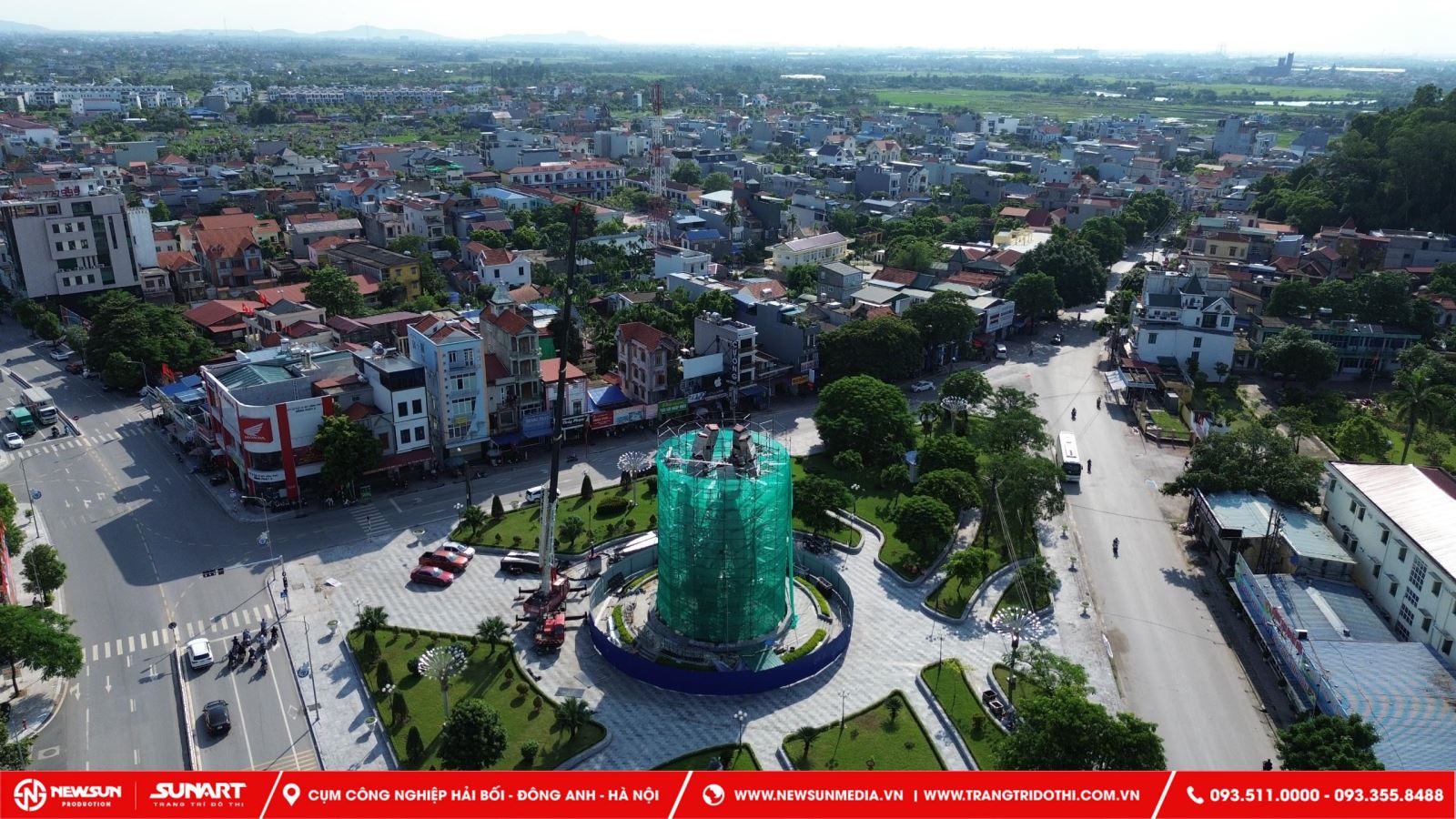Sunart là đơn vị trang trí đường phố chất lượng ở Việt Nam