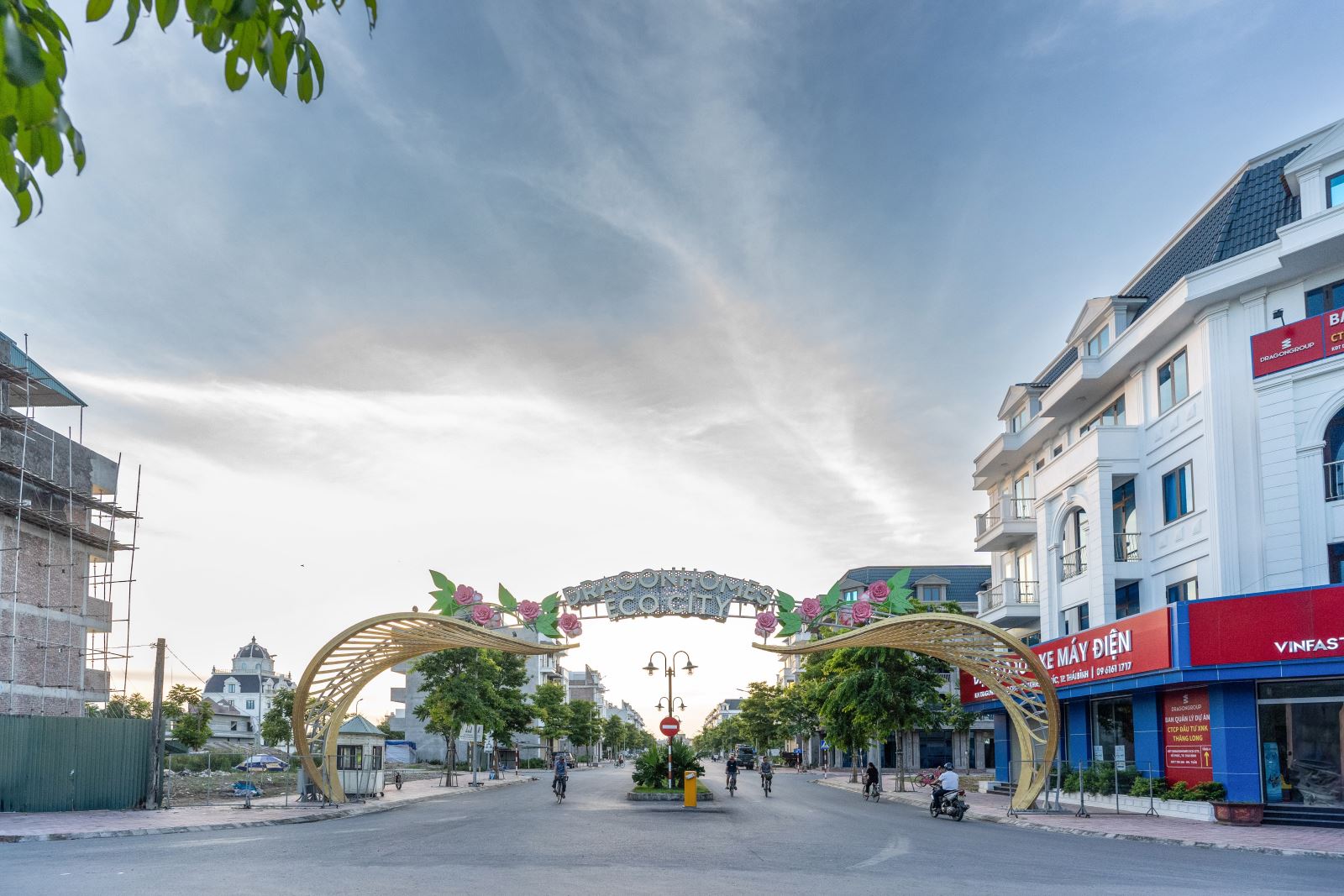 Dự án cổng chào DragonHomes Eco City tại Thái Bình