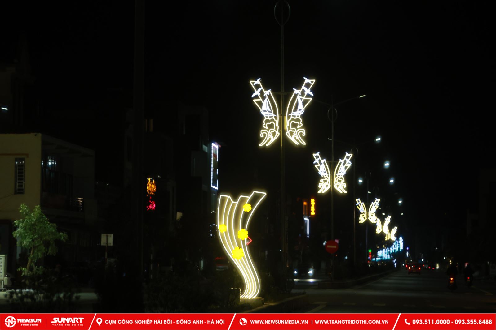 Việc trang trí đèn LED đường phố không chỉ đơn thuần là để tạo ra ánh sáng cho đêm tối, mà còn để tạo ra những trải nghiệm thị giác độc đáo, thu hút
