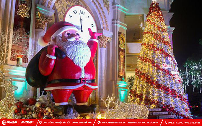 Tiểu cảnh ông già Noel