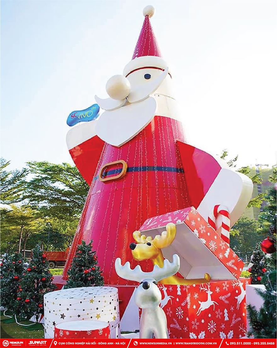 Tiểu cảnh ông già Noel