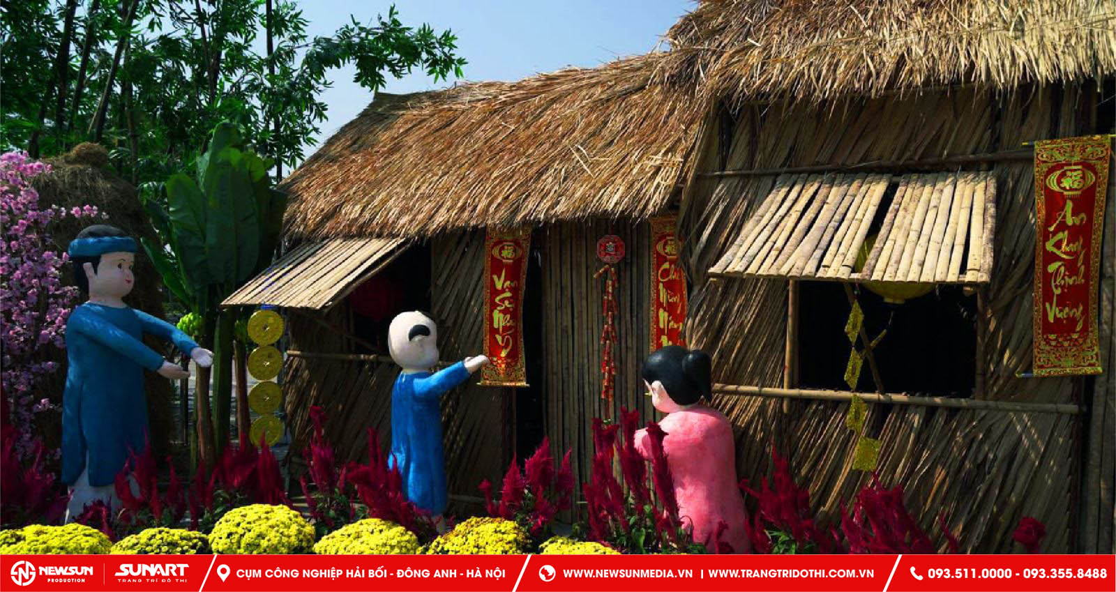 Trang trí tết phong cách xưa giữ được giá trị văn hóa, truyền thống Việt Nam